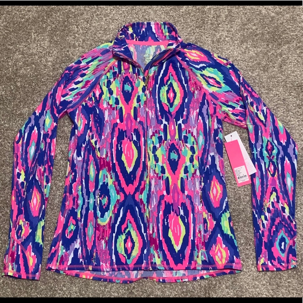 Lilly Pulitzer Luxletic Serena Jacket Sz. M,  NWT